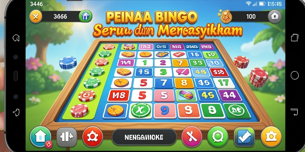 Tampilan menarik permainan Bingo di 3446.