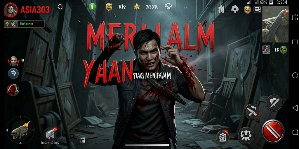 Gameplay menakutkan dengan suasana mencekam di ASIA303.