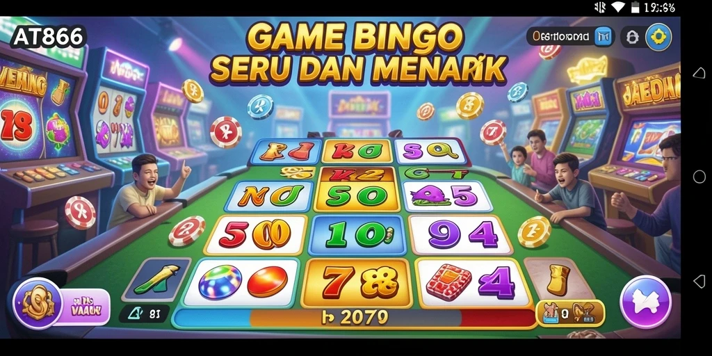Tangkapan layar permainan Bingo yang menarik di AT866.