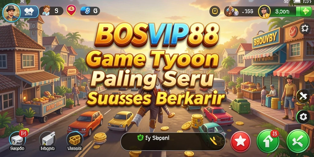 Tampilan gameplay seru dari BOSVIP88 yang menantang strategi Anda.