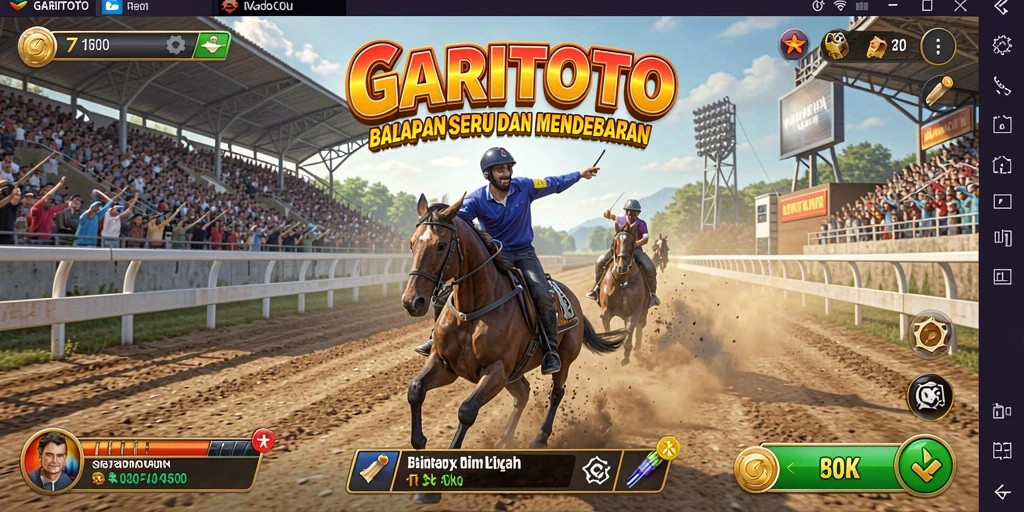 Tampilan gameplay GARITOTO yang mengesankan dan seru.