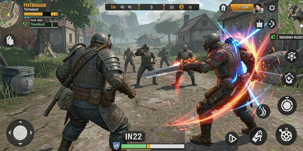 Gameplay menegangkan dengan strategi Tower Defense yang mendalam.