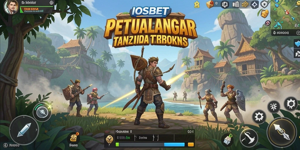 Tangkapan layar IOSBET menampilkan aksi seru di dunia terbuka.