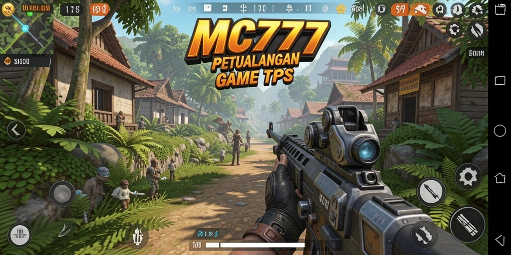 Tampilan penuh aksi dari gameplay MC777 yang mendebarkan.