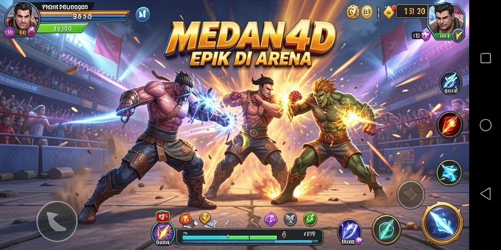 Tampilan menarik dari pertarungan seru MEDAN4D.