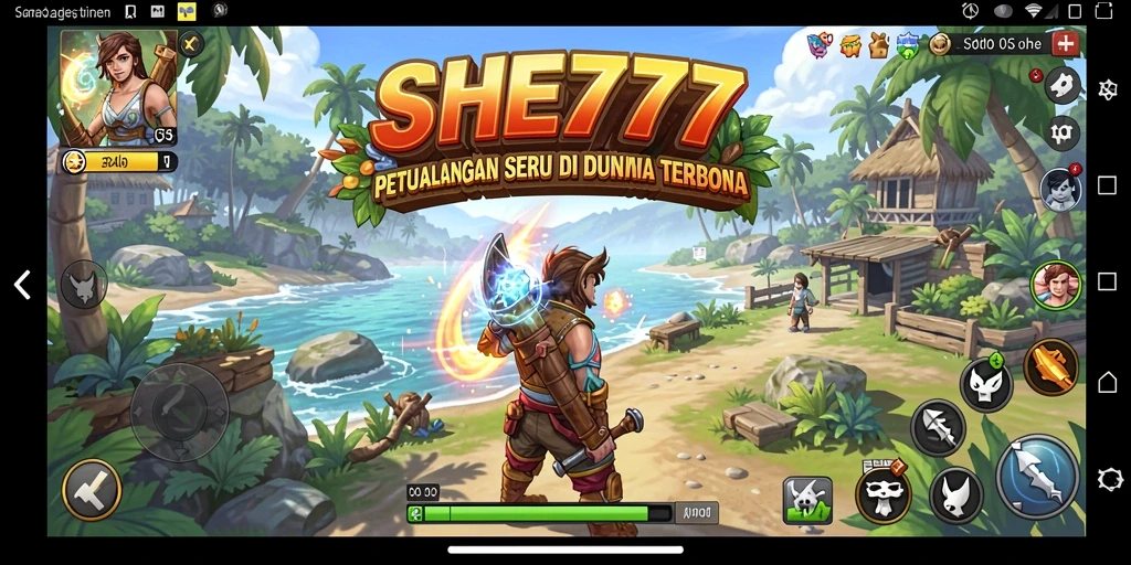 Tampilan gameplay Open World yang menakjubkan dan interaktif.