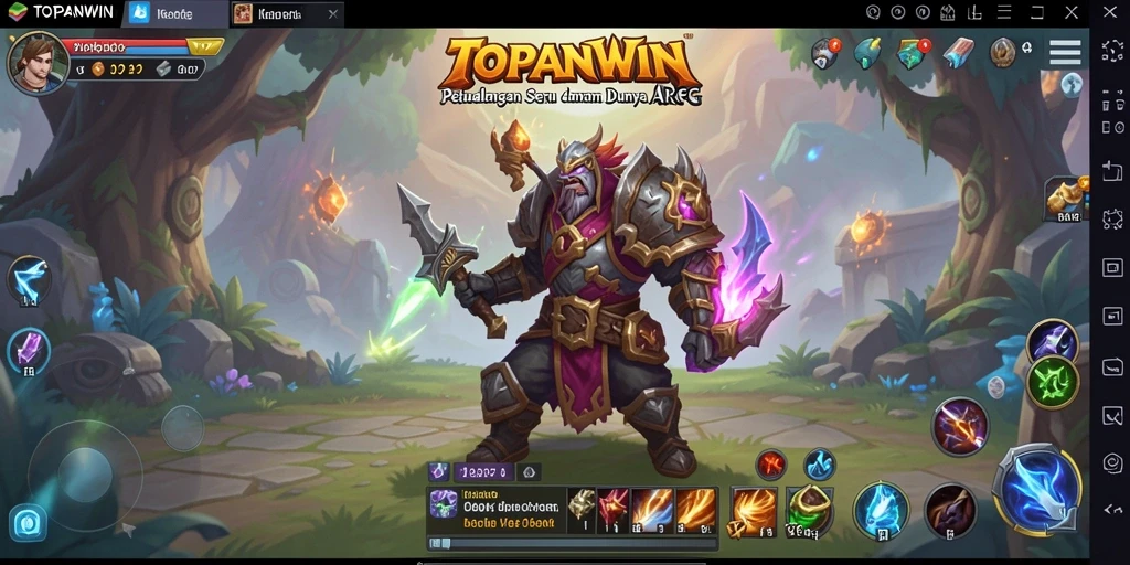 Tampilan menarik dari gameplay ARPG TOPANWIN yang mengasyikkan.