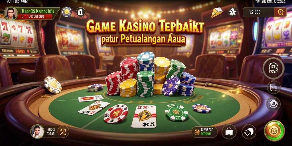 Tampilan menarik dan gameplay seru dalam V21, game Kasino terpopuler.